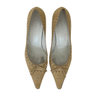 90's Chanel Logo Heels (38.5)