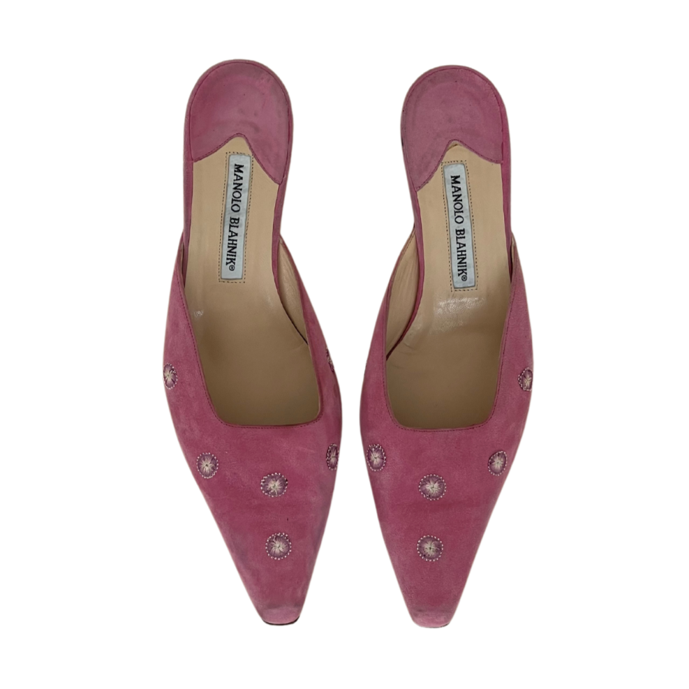 Manolo Blahnik Mules (39.5)