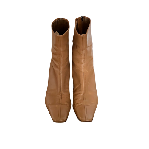 2001 Prada Square Toe Boots (38.5)