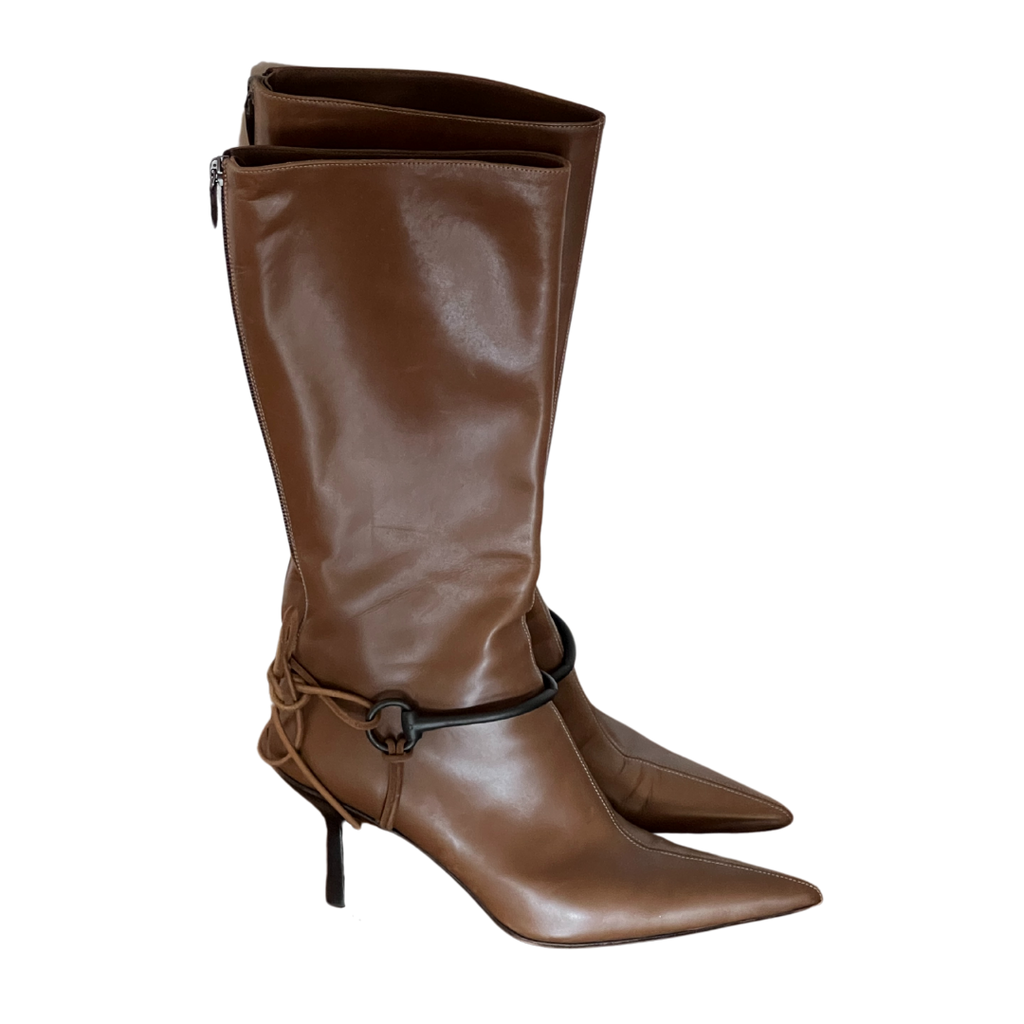 Tom Ford Era Gucci Riding Boots (39.5)