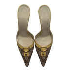 Tom Ford Era Gucci Monogram Mules (38)