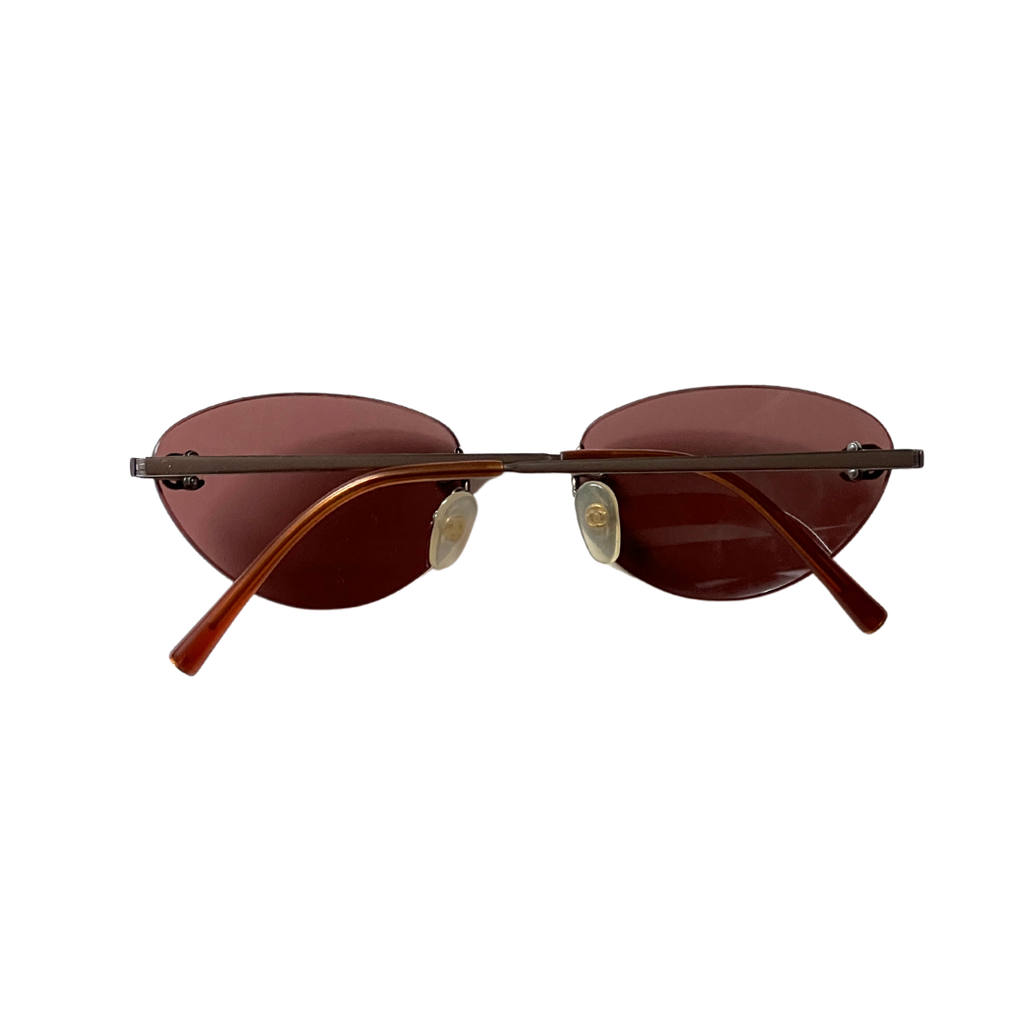 90's Chanel Logo Sunglasses