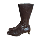 90's Prada Square Toe Boots (39.5)