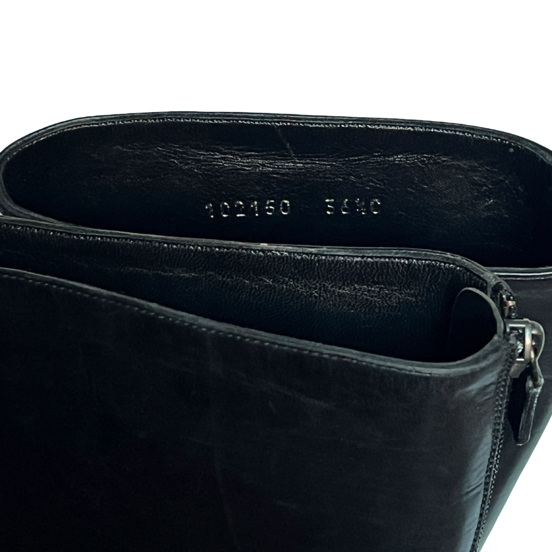 Tom Ford Era Gucci Riding Boots Black (38)