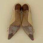90's Chanel Logo Heels (38.5)