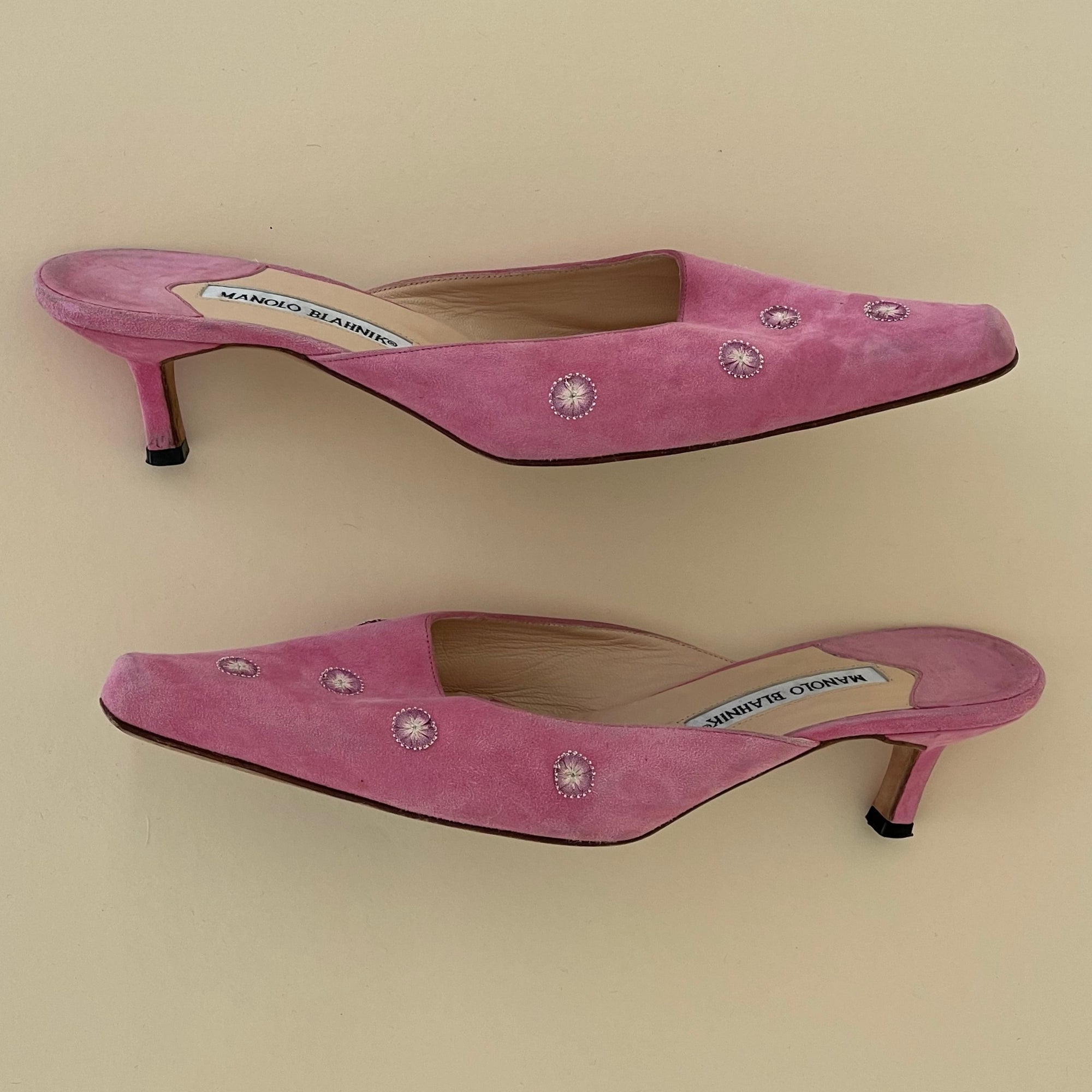 Manolo Blahnik Mules (39.5)