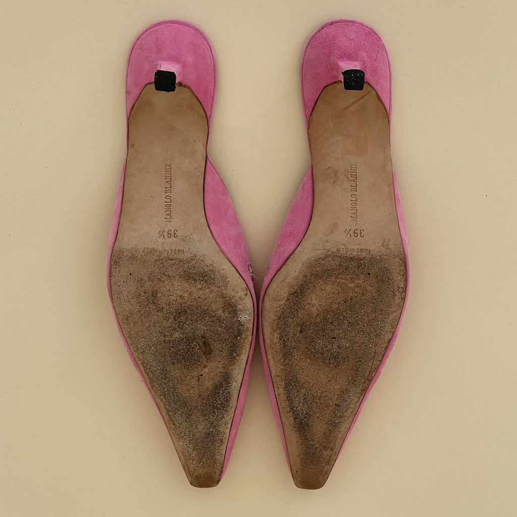 Manolo Blahnik Mules (39.5)