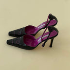 Manolo Blahnik Square Toe Heels (36.5)