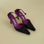 Manolo Blahnik Square Toe Heels (36.5)