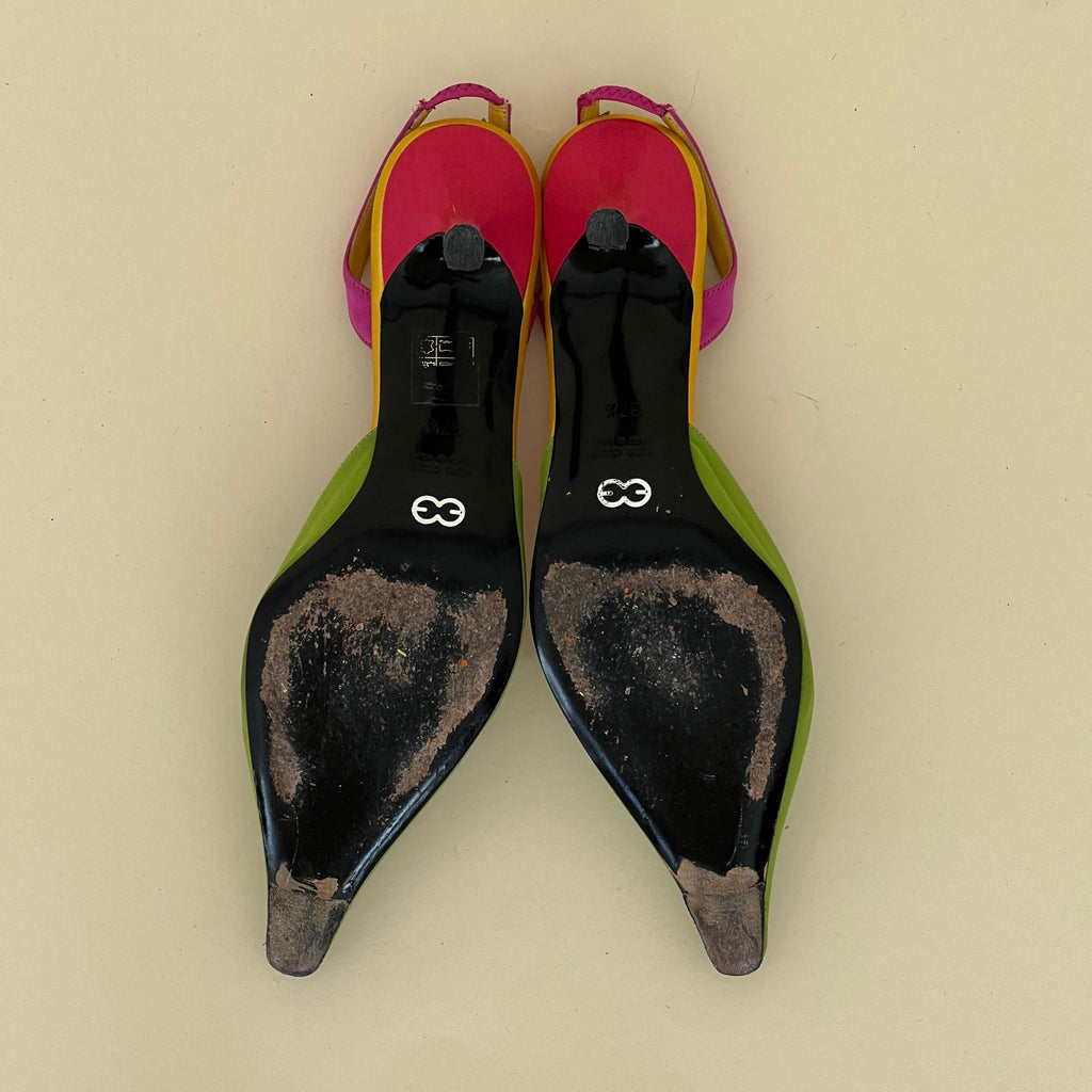 Ultra Rare Escada Strawberry Slingbacks (36.5)