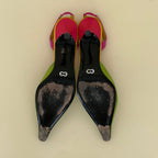 Ultra Rare Escada Strawberry Slingbacks (36.5)