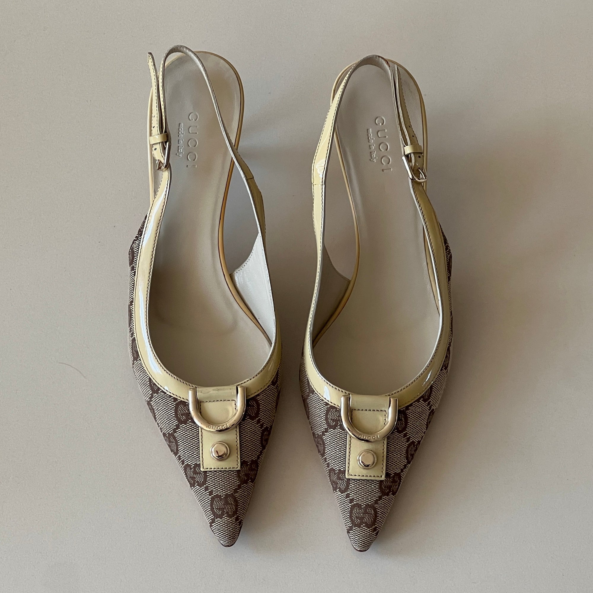 Tom Ford Era Gucci Slingback Heels (36)
