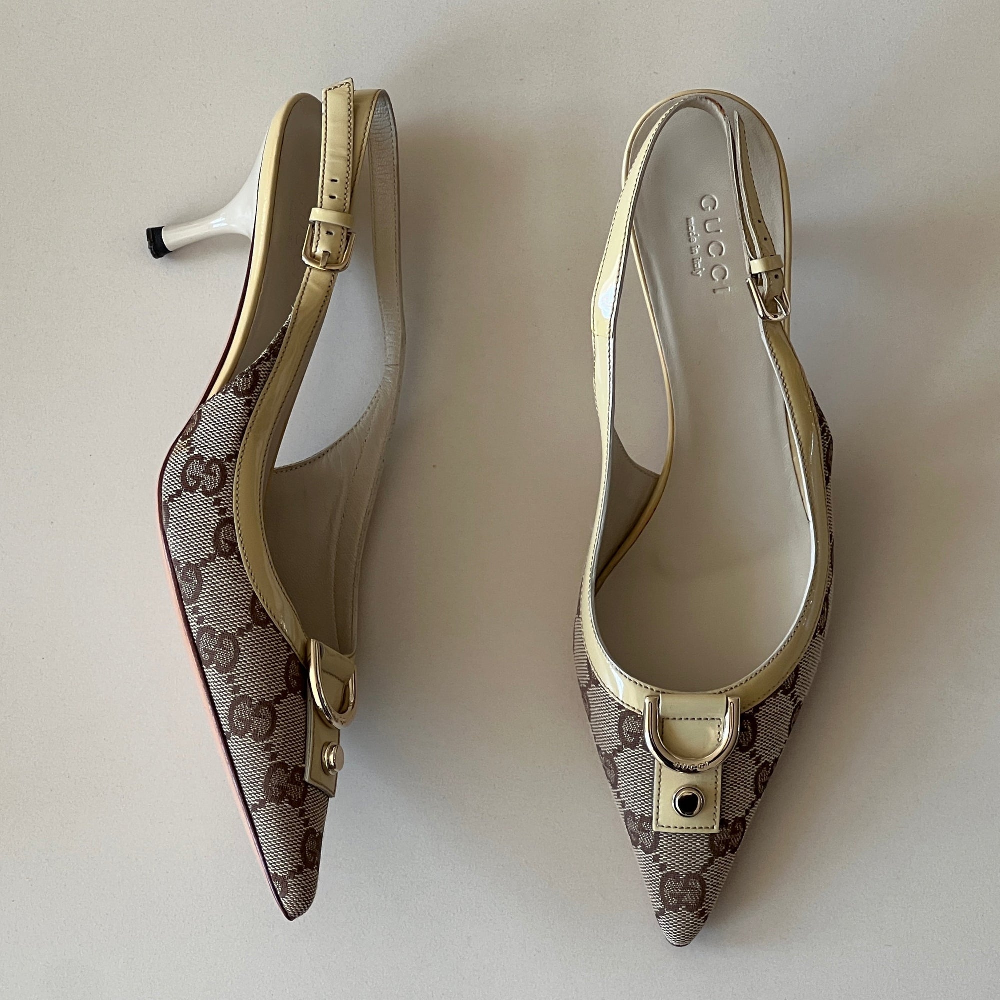 Tom Ford Era Gucci Slingback Heels (36)