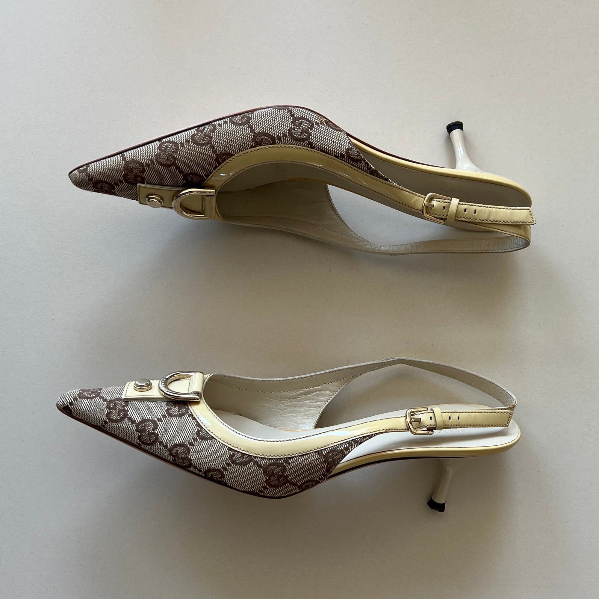 Tom Ford Era Gucci Slingback Heels (36)