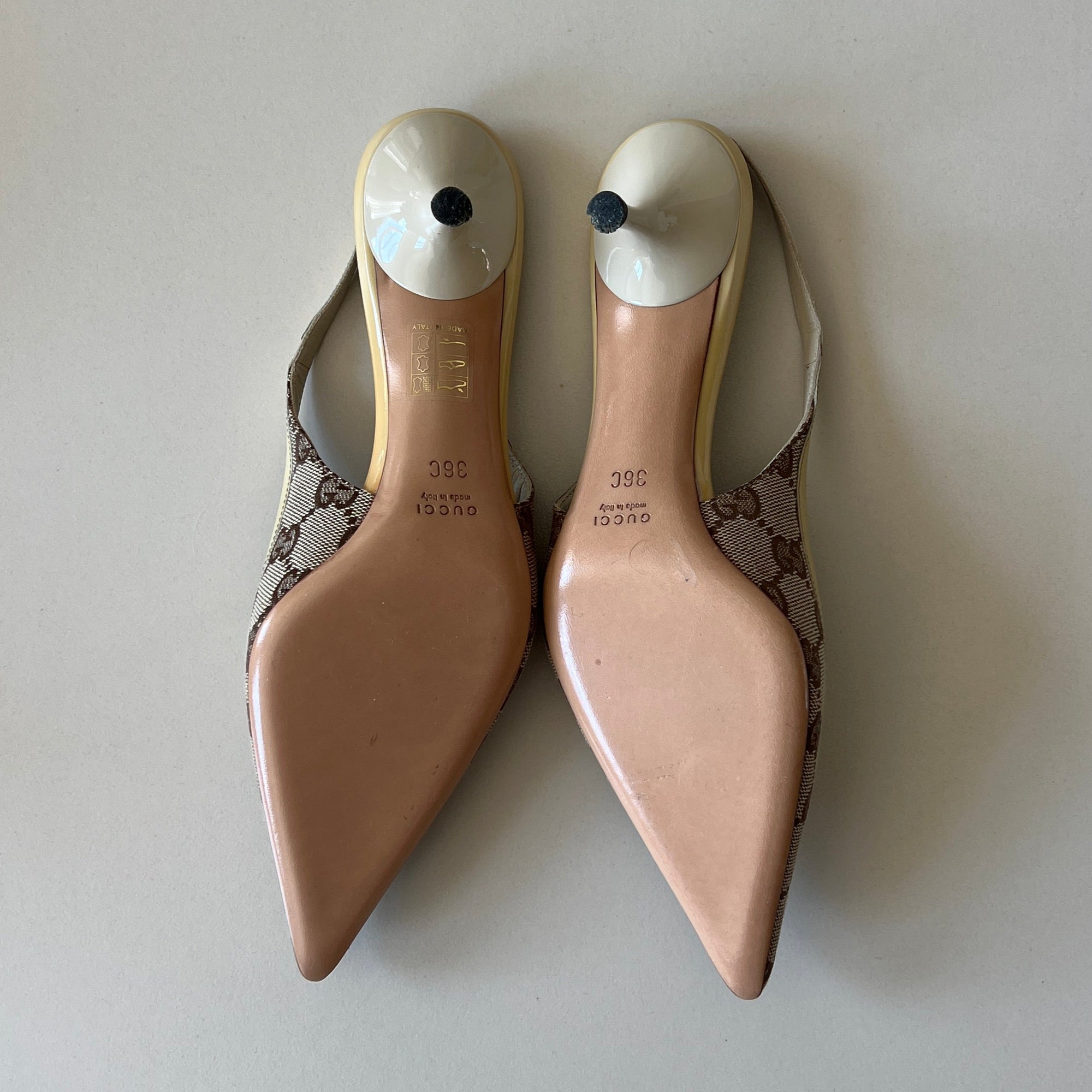 Tom Ford Era Gucci Slingback Heels (36)