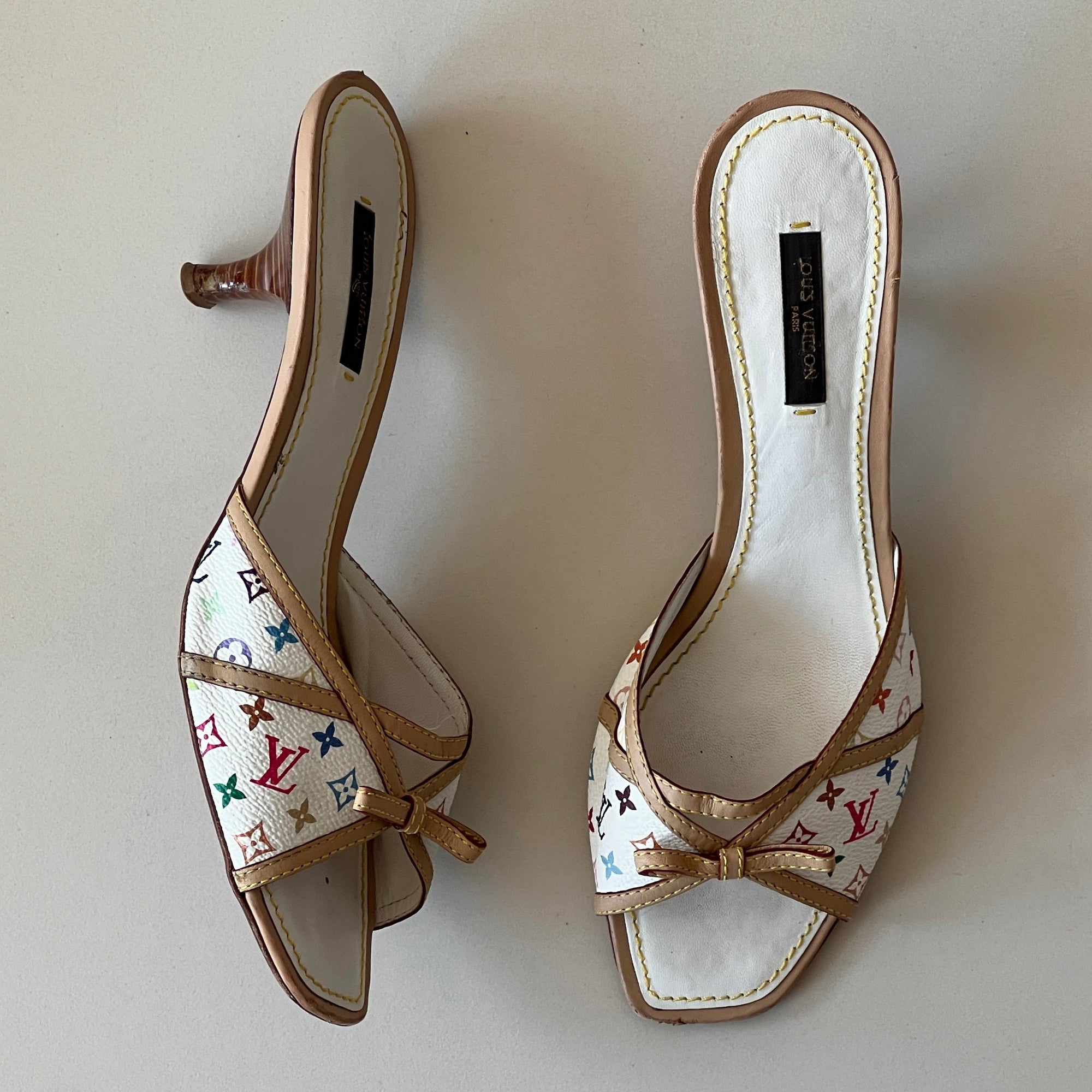 Rare Louis Vuitton Takashi Murakami Mules (38)