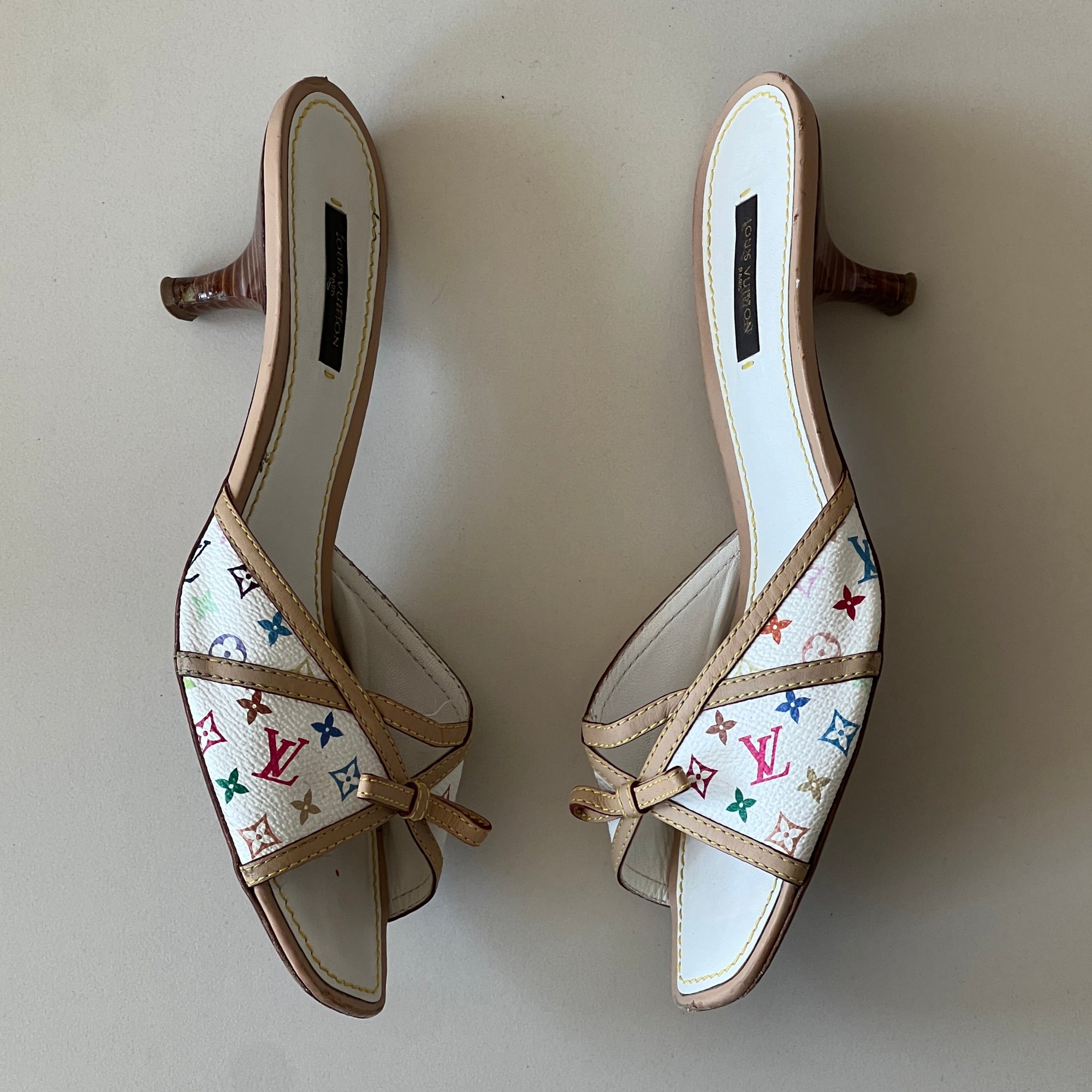 Rare Louis Vuitton Takashi Murakami Mules (38)