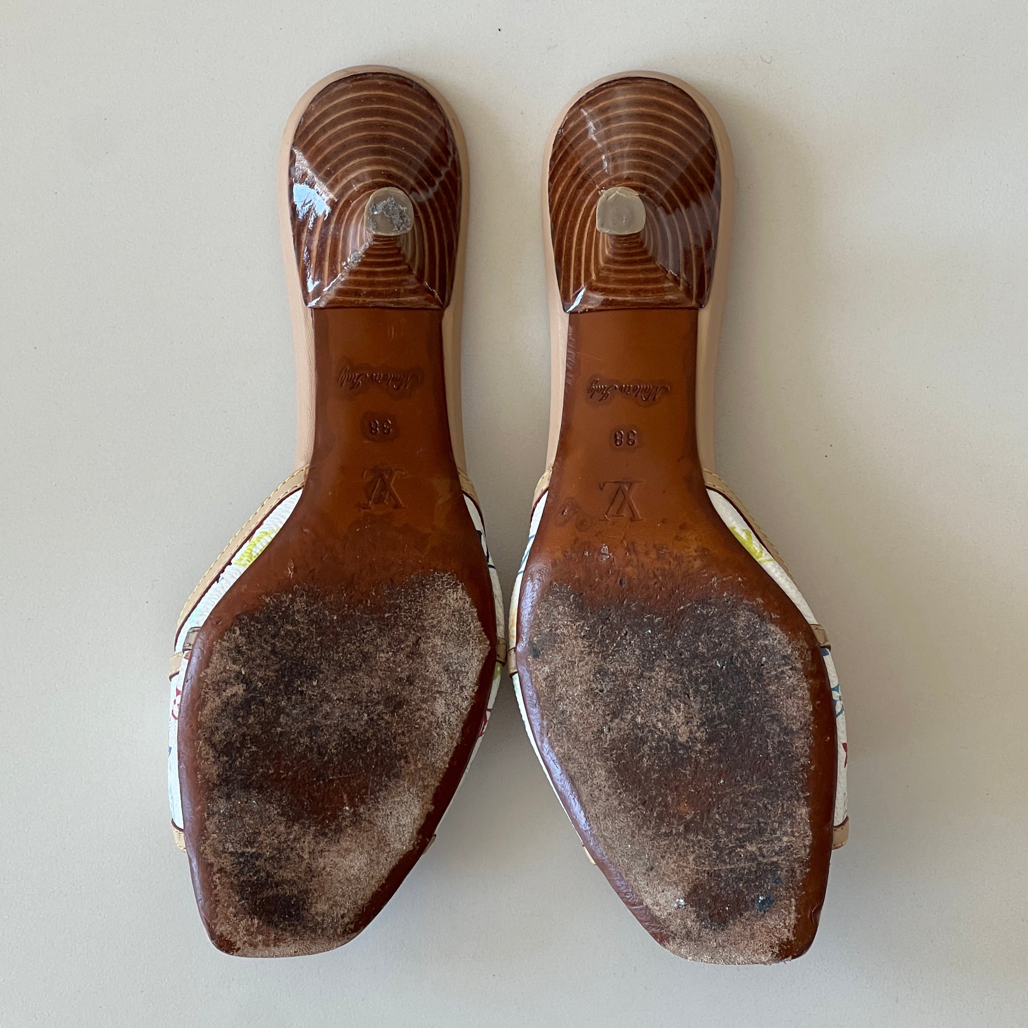 Rare Louis Vuitton Takashi Murakami Mules (38)