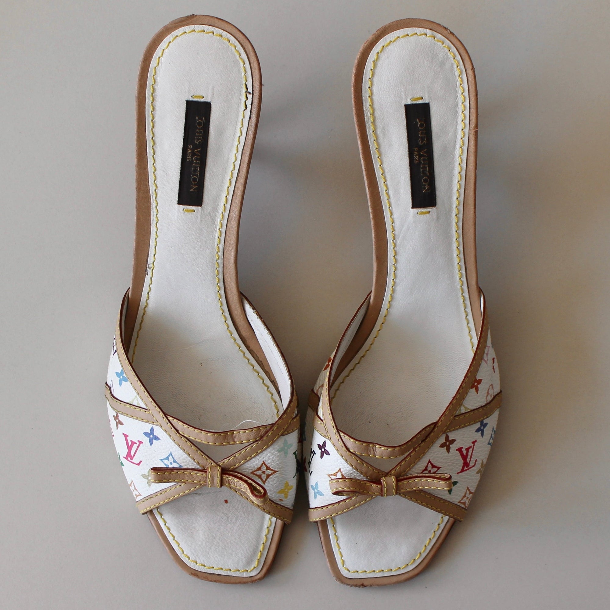Rare Louis Vuitton Takashi Murakami Mules (38)