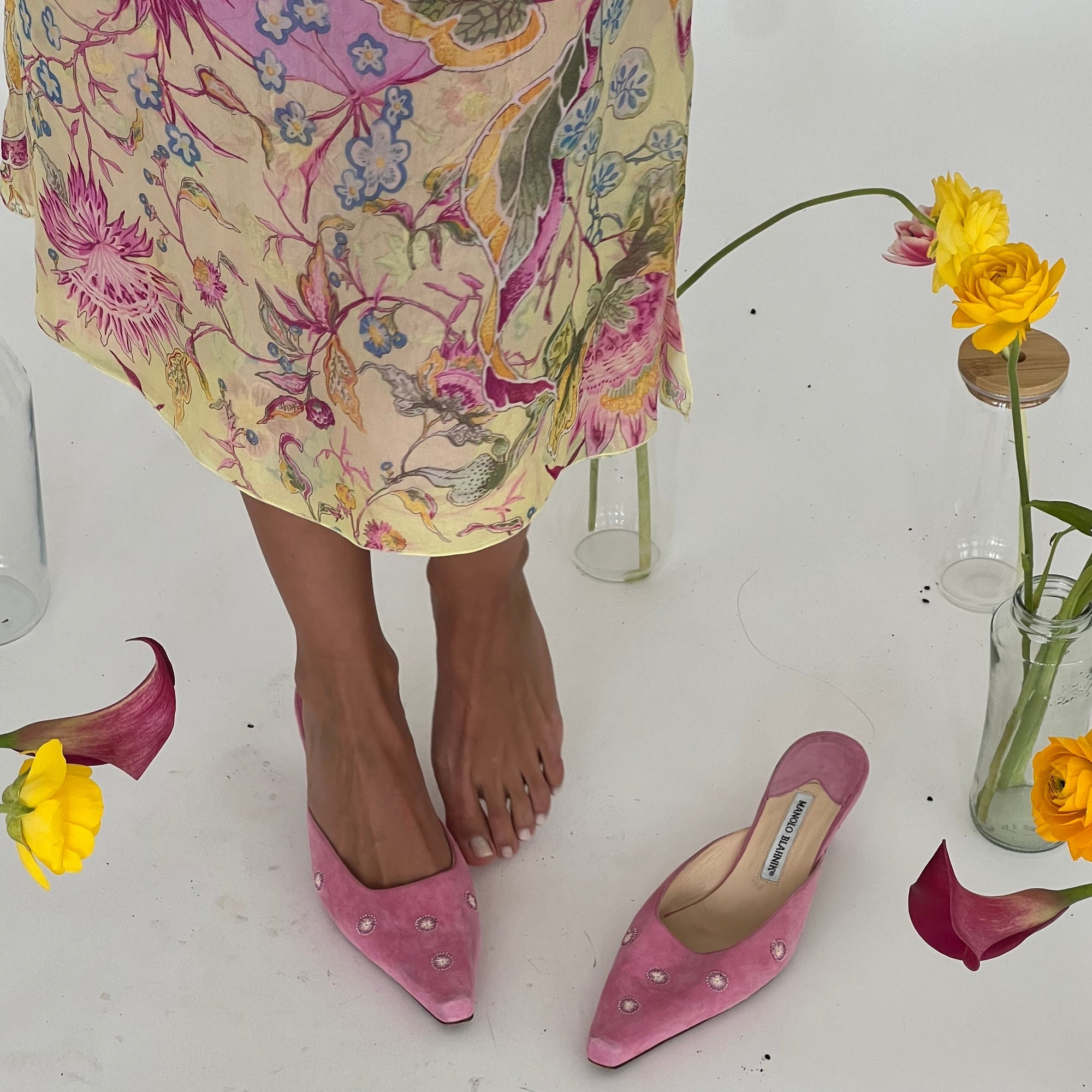 Manolo Blahnik Mules (39.5)