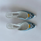 Rare Signed Manolo Blahnik Beaded Mules (36)