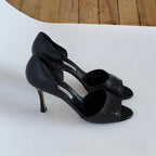 Rare Manolo Blahnik Laser-cut D'orsay Pumps (39)