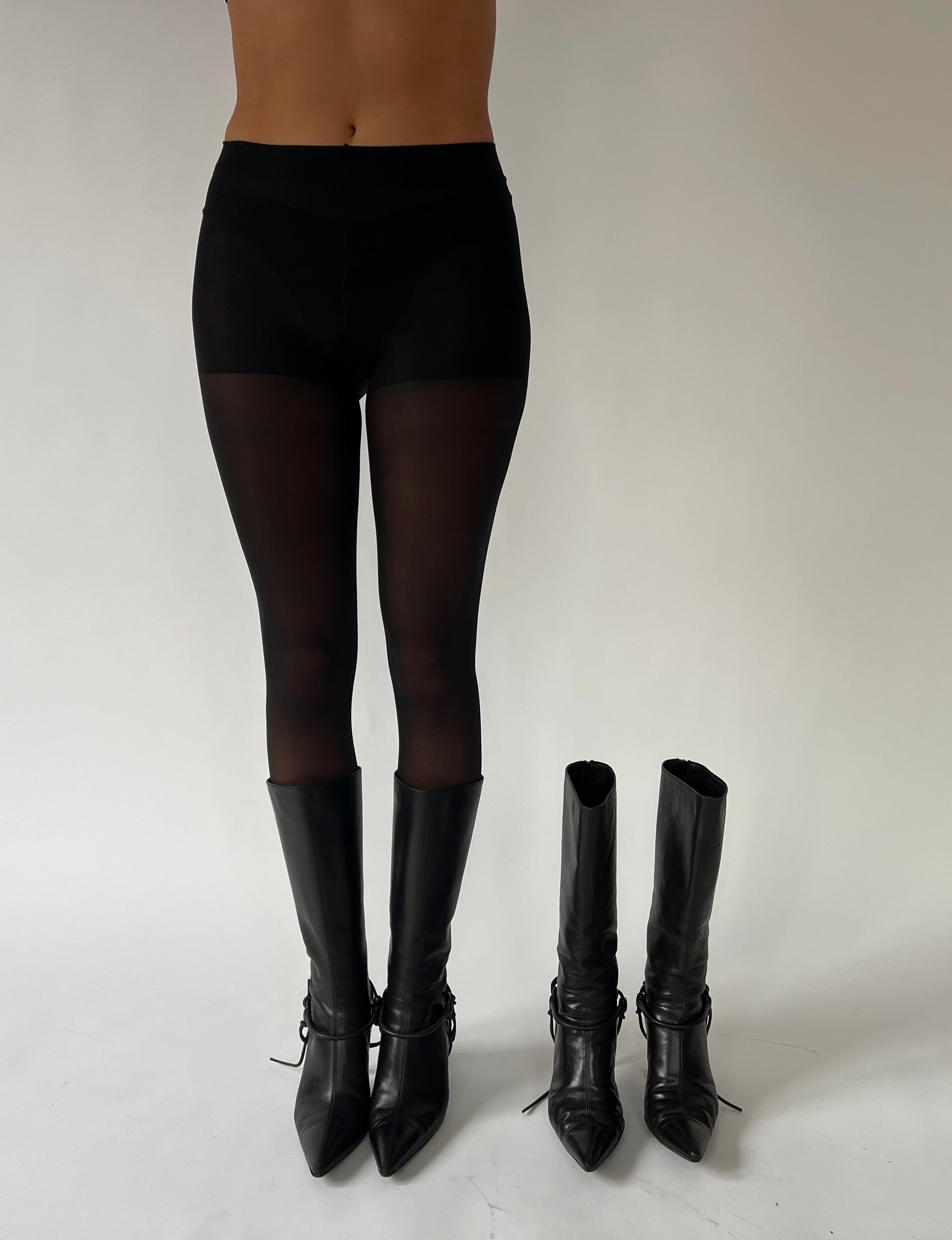 Tom Ford Era Gucci Riding Boots Black (38)