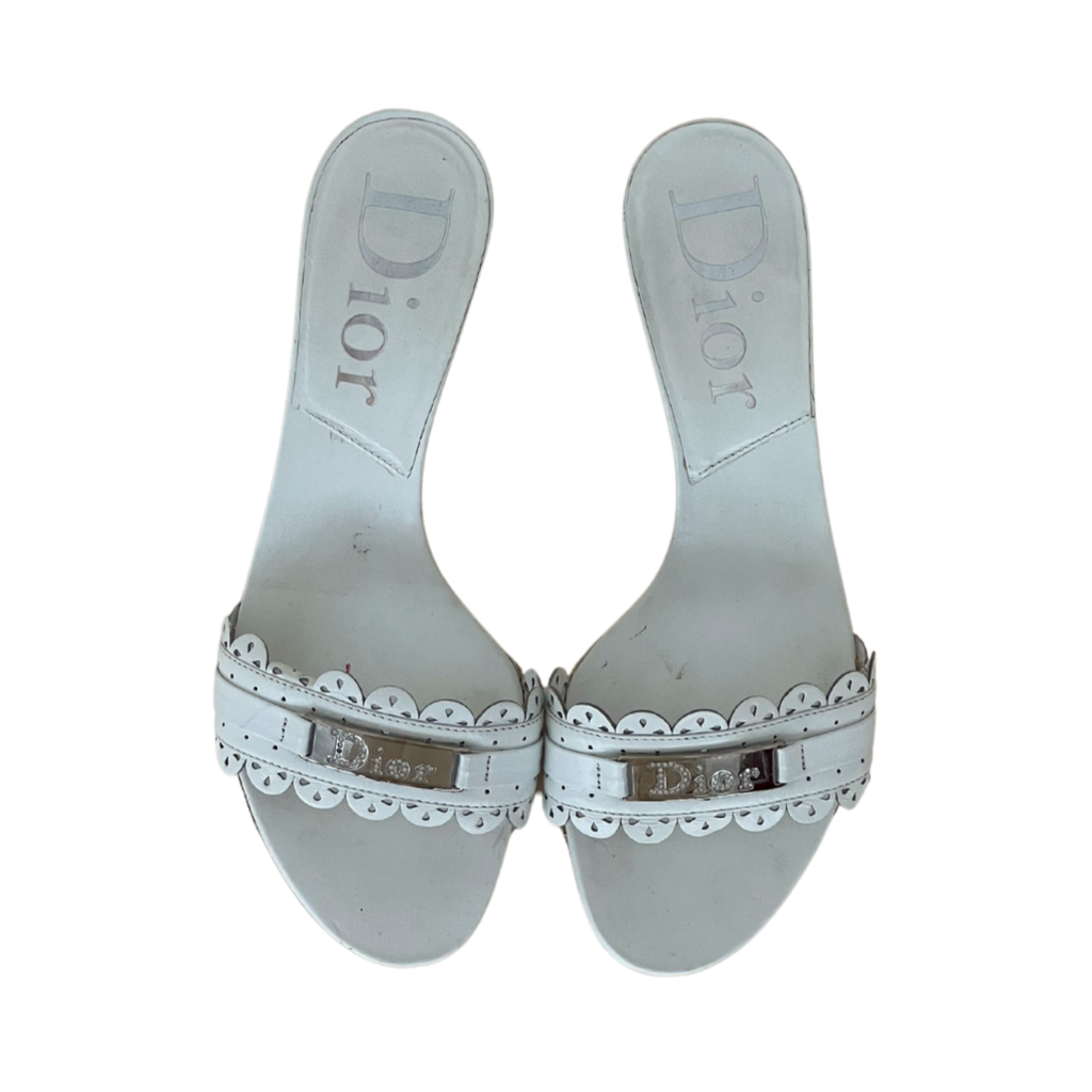 Dior Logo Kitten Heels (35)